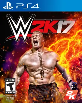 Capa de WWE 2K17 (PS4)