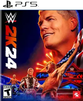 Capa de WWE 2K24 (PS5)