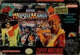 Capa de WWF Super WrestleMania (SNES)