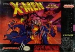 Capa de X-Men - Mutant Apocalypse (SNES)