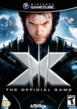 Capa de X-Men: The Official Game (GameCube)