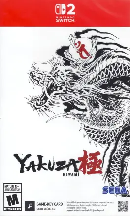 Capa de Yakuza Kiwami [Key Card] (Switch 2)