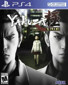 Capa de Yakuza Kiwami (PS4)