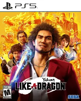 Capa de Yakuza: Like a Dragon (PS5)