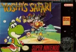 Capa de Yoshi's Safari (SNES)
