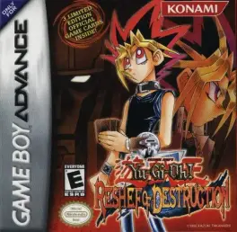 Capa de Yu-Gi-Oh! Reshef of Destruction (GBA)