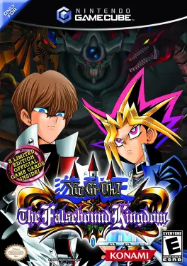 Capa de Yu-Gi-Oh! The Falsebound Kingdom (GameCube)